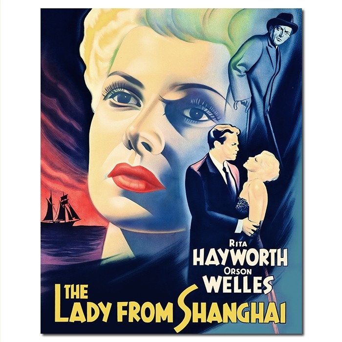 SJ-51047A 奥逊 威尔斯:欲海妖姬/上海小姐/The Lady from Shanghai 1947/BD50:丽塔 海华斯/奥逊 威尔斯/幕后花絮