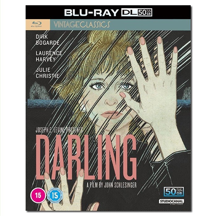 SJ-51396A 约翰 施莱辛格:春花秋月不了情/亲爱的/Darling 1965/BD50:劳伦斯 哈维/德克 博加德/朱莉 克里斯蒂/幕后花絮/附国配