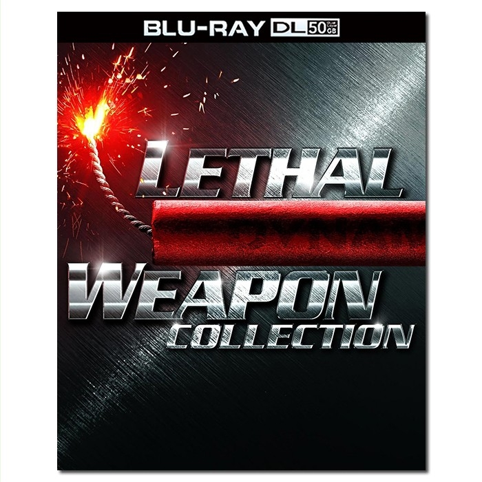 SJ-51432A  轰天炮/致命武器合集/Lethal Weapon Collection/BD50×4:梅尔 吉布森/丹尼 格洛弗/幕后花絮/中文导评/附国配
